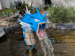 Gyarados Pokemon Water Fountain (functional)