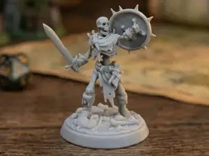 The Bone Sentinel - Skeletal Warrior