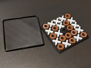Tic tac toe 5x5 travel edition puzzle, no AMS
