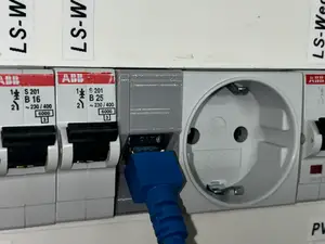 RJ45 Ethernet Keystone Halter DIN Rail Hutschiene
