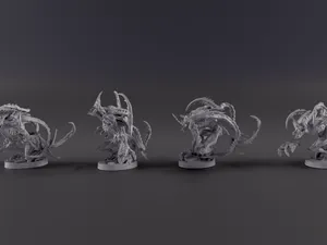 复仇女神号 反击 怪物模型 兵虫 4种造型 Nemesis Retaliation Drone