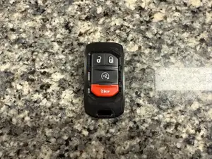 Jeep Wrangler and Gladiator JL/JT Key Fob