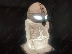 The Fallen Viking Rune Lamp