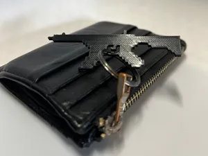 M4A4 Pixel Keychain