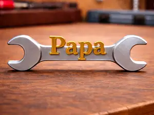 Papa Wrench Display – Father’s Day Decoration