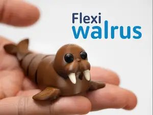 Walrus – Articulated & Keychain