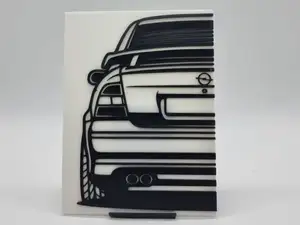 2D Wall Art Opel Vectra B i500