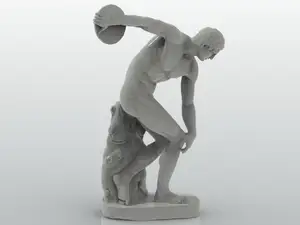 Discobolus Greek Statue