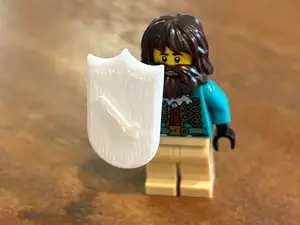Small shield compatible with LEGOs