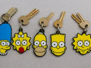 FAMILY SIMPSON KEYCHAIN