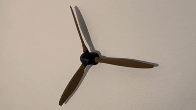 Adjustable Pitch Airplane Propeller