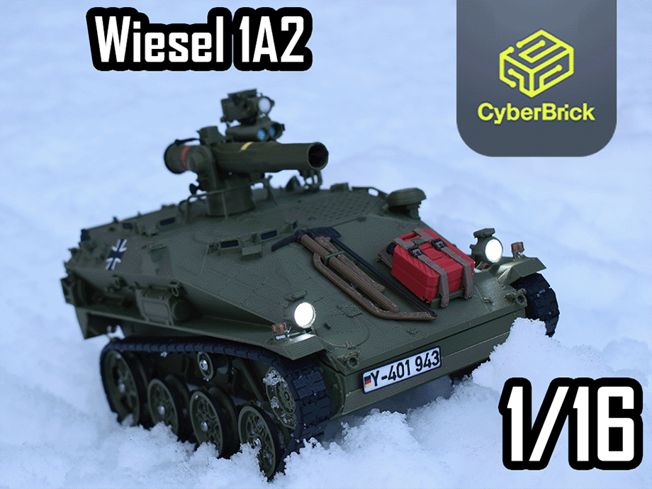CyberBrick Wiesel 1A2 TOW Waffenträger
