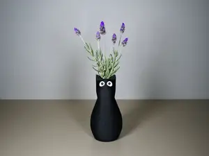 Cat Vase