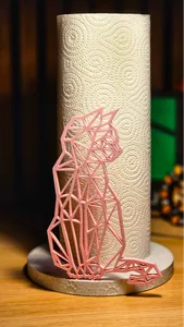 Cat Paper Towel Holder