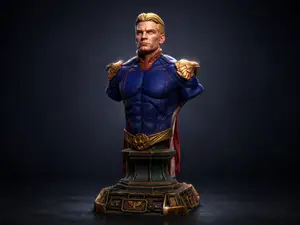 Homelander Bust – Ultra Detailed