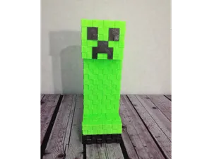 Minecraft Creeper Pencil Case (No AMS Needed)