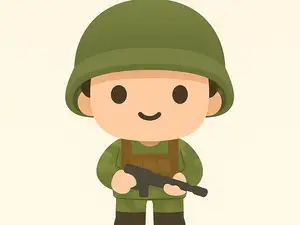 army keychain