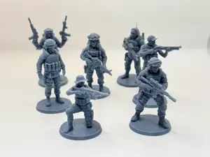 Modern Warfare Operator Squad - 7 Miniatures Set