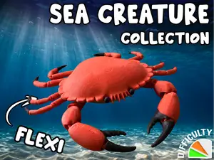 Realistic Flexi Crab