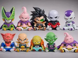 VILLANOS SENTADITOS DRAGONBALL