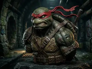 BUSTO TORTUGA NINJA