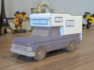 Camper Shell - Chevy Pickup (Pinewood Derby Shell)