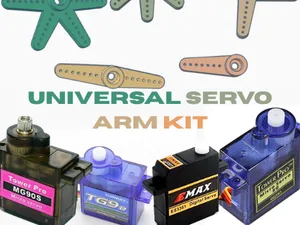 Universal Servo Arm Kit, Works With Any Servo