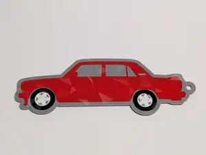 Lada 2107 "Classic" Keychain - AMS Non-AMS Version