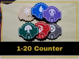 All mana counters for MTG