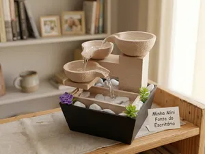 Mini Fonte Zen Decorativa para Impressão 3D