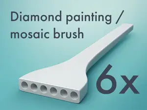 Diamond painting/mosaic brush