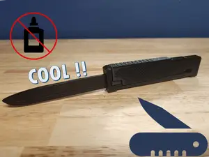 toy gravity knife 