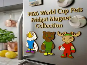 World Cup 2026 Mascot Magnets Collection (AMS)