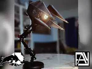 Tie Interceptor Desk Lamp LED kit 001