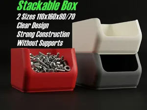 New Strong Stackable Box 2 Sizes v.2026