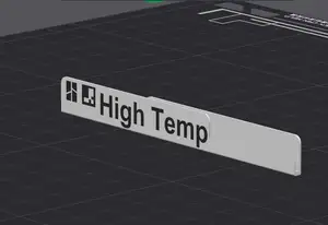 QRCode for High temp/textured plates(double sided)