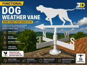 Functional Dog Weather Vane - Wind Indicator