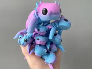 Articulated Happy Axolotl