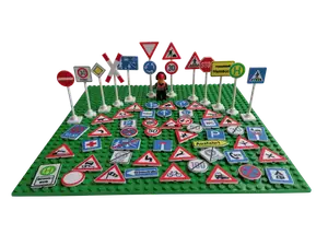 Traffic Signs - Bricks compatible