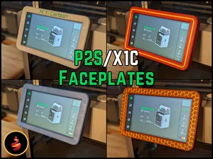 Bambu Lab P2S/X1C  Faceplates