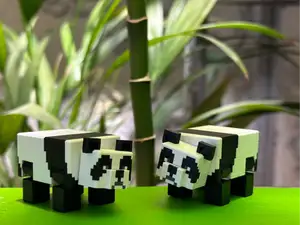 Minecraft Panda Articulated