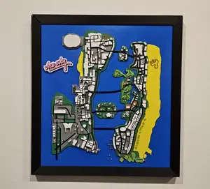 GTA Vice City 3D Map