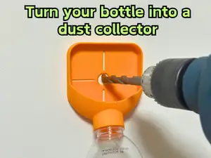 Drill Dust Collector and Guide - Plus Edition
