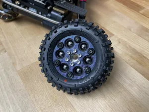1.9 "LOADED" Comp Lock Bead Lock Crawler Wheels