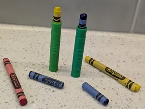 crayon sleeve - holder