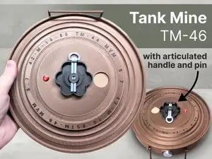 Anti-Tank Mine with Moving Handle and Pin | TM-46