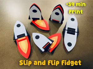 Rocket Launch Slip and Flip Fidget (38 min)