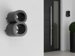 Aura Slim Number "8" | Minimalist & Elegant