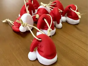 Christmas Santa Claus Hood Tree Pendant Souvenir