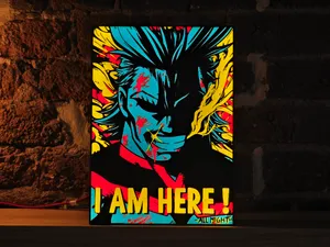 LightBox All Might, My hero Academia
